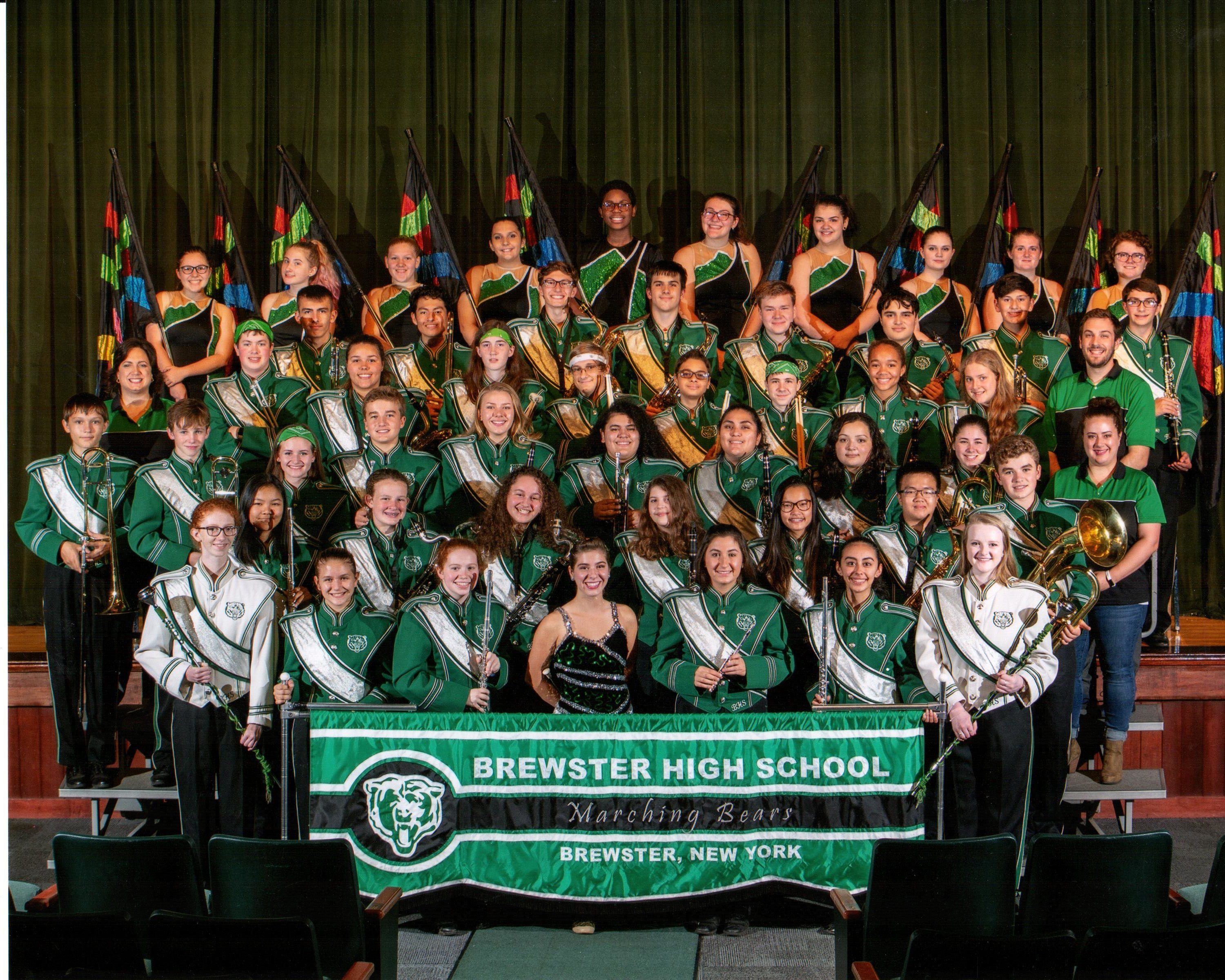 Spotlight Brewster High School Marching Band The Nyc St Patricks Day Parade